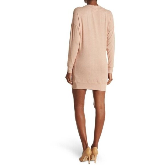 SOCIALITE Women Long Sleeve Cross Front Sweater Dress BNWOT Small Long Sleeve - Picture 7 of 7